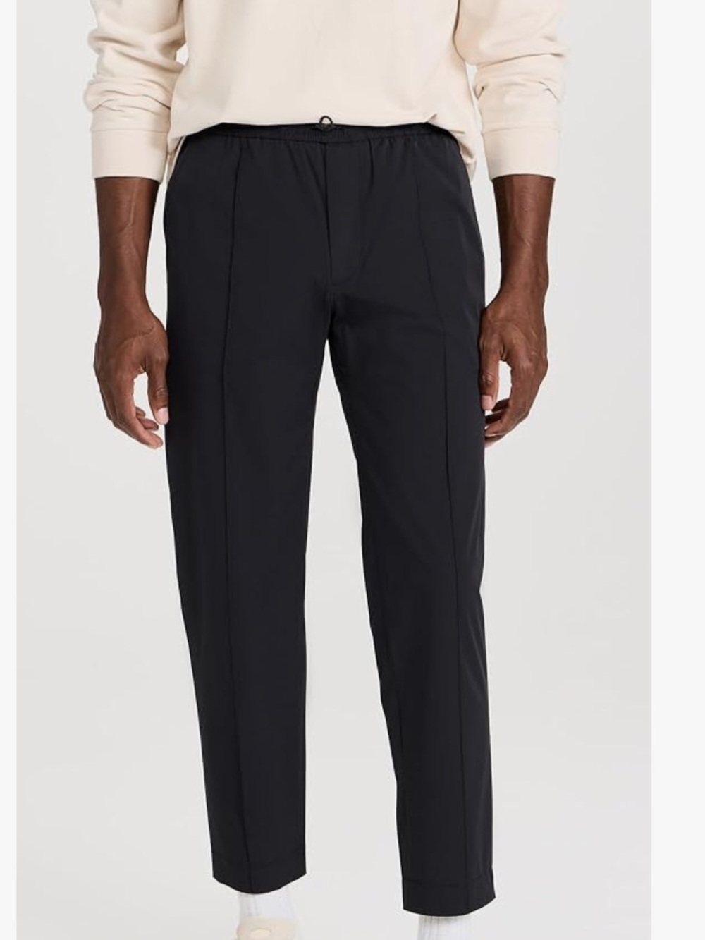 Club Monaco Men's Black Tailored Jogger Pants